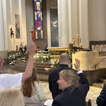 Wigilia Zesłania Ducha Świętego w katedrze Chrystusa Króla w Katowicach