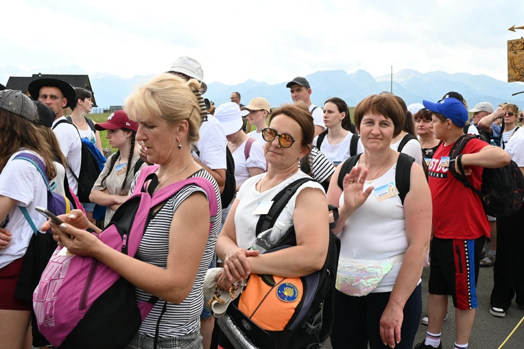 Papież przejechał, oni przeszli