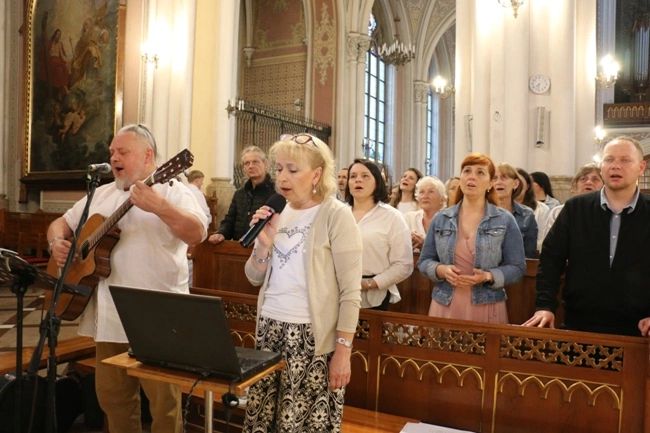 Czuwanie w katedrze radomskiej