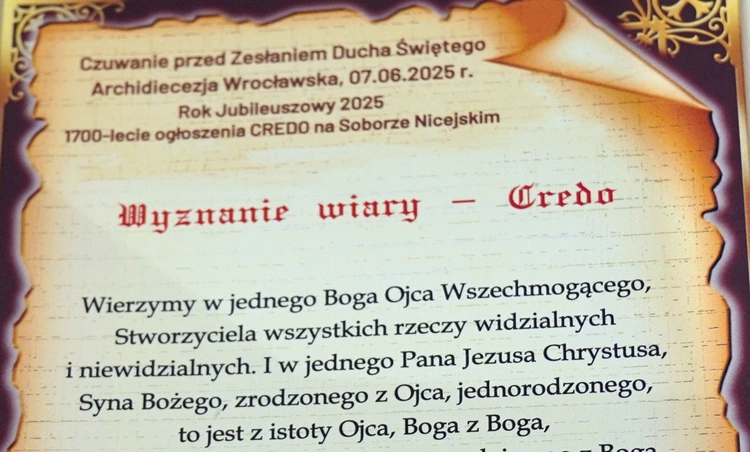 Diecezjalne czuwanie przed Zesłaniem Ducha Świętego - cz. 2.