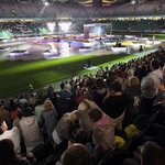 Jezus na Stadionie Legii. Msza św. z abp. Adrianem Galbasem