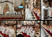 17 nowych ministrantów ma parafia Żegocina
