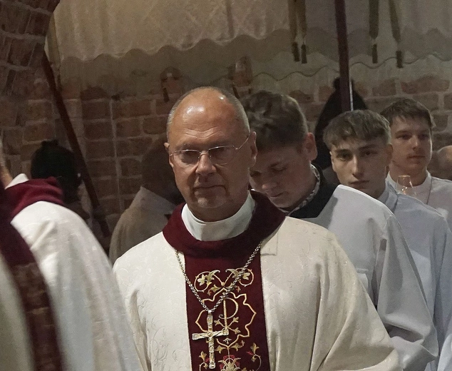 Procesja eucharystyczna w odpust Matki Bożej Pokornej