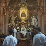 Procesja eucharystyczna w odpust Matki Bożej Pokornej