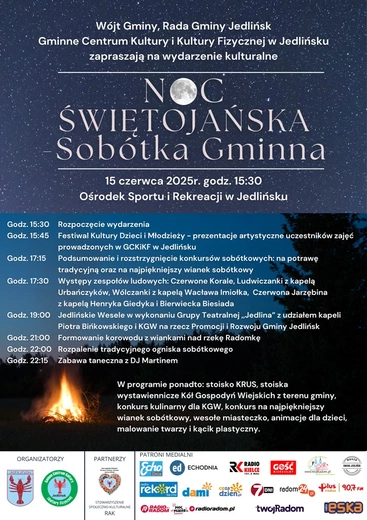 Noc Świętojańska - Sobótka Gminna w Jedlińsku