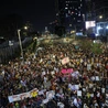 Protest w Tel Avivie