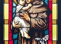 „Św. Antoni z Dzieciątkiem”, 1923 r. Max Nierle, Wrocław / 2015 r. Anna Gomuła, Zbrosławice; kościół Najświętszego Serca Pana Jezusa w Gliwicach...