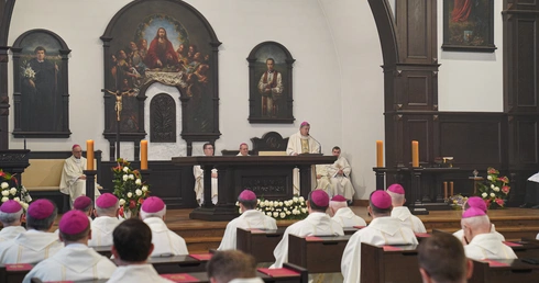 Msza św. KEP w Wyższym Śląskim Seminarium Duchownym