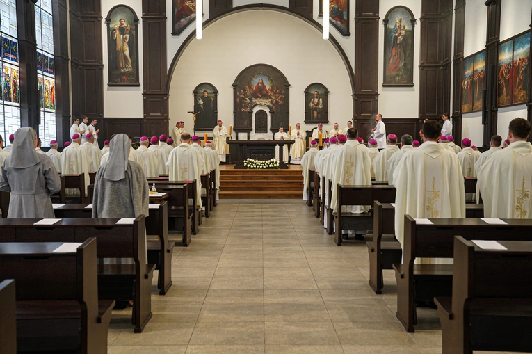 Msza św. KEP w Wyższym Śląskim Seminarium Duchownym