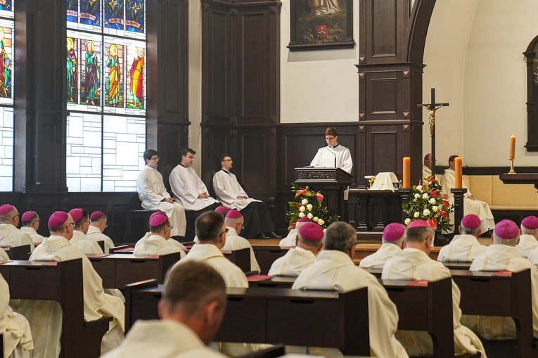 Msza św. KEP w Wyższym Śląskim Seminarium Duchownym