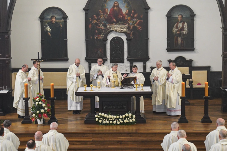 Msza św. KEP w Wyższym Śląskim Seminarium Duchownym