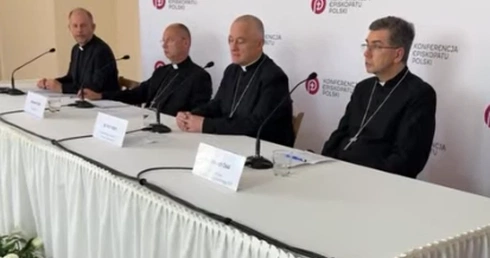 Konferencja prasowa Konferencji Episkopatu Polski na zakończenie 491. Zebrania Plenarnego KEP