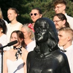 Odsłonięcie rzeźby Ewy Demarczyk nad Stawkiem Zamkowym