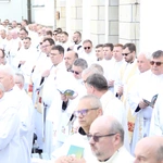 Pielgrzymka tarnowskich kapłanów do Tuchowa