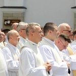 Pielgrzymka tarnowskich kapłanów do Tuchowa