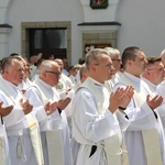 Pielgrzymka tarnowskich kapłanów do Tuchowa