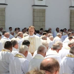 Pielgrzymka tarnowskich kapłanów do Tuchowa