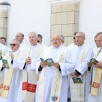 Pielgrzymka tarnowskich kapłanów do Tuchowa
