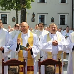 Pielgrzymka tarnowskich kapłanów do Tuchowa