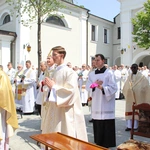 Pielgrzymka tarnowskich kapłanów do Tuchowa