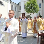 Pielgrzymka tarnowskich kapłanów do Tuchowa