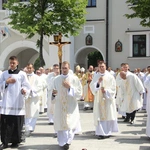 Pielgrzymka tarnowskich kapłanów do Tuchowa