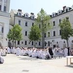 Pielgrzymka tarnowskich kapłanów do Tuchowa