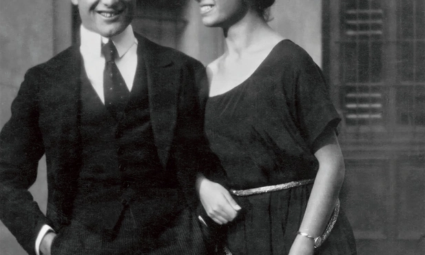 Pier Giorgio Frassati  z ukochaną siostrą Lucianą