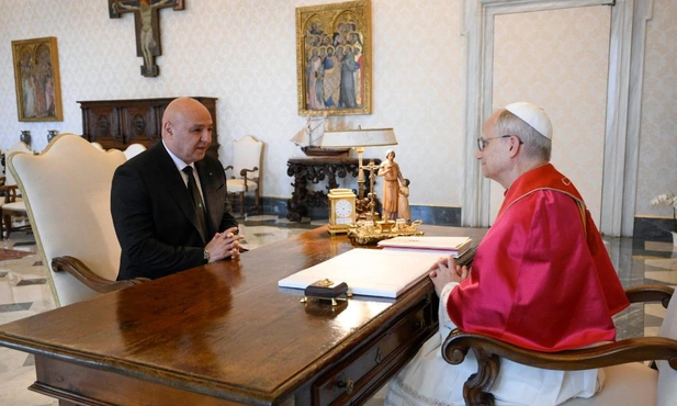 Leon XIV i prezydent Libanu, Joseph Aoun