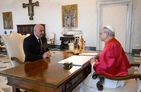 Leon XIV i prezydent Libanu, Joseph Aoun