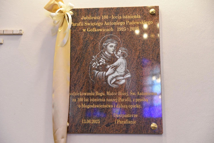 100 lat parafii św. Antoniego w Gołkowicach