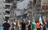 Po irańskim ataku w Ramat Gan, niedaleko Tel Avivu