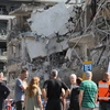 Po irańskim ataku w Ramat Gan, niedaleko Tel Avivu