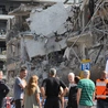 Po irańskim ataku w Ramat Gan, niedaleko Tel Avivu