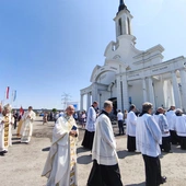 Poświęcenie sanktuarium św. Jana Pawła II w Radzyminie