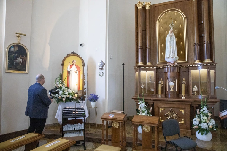 Poświęcenie sanktuarium św. Jana Pawła II w Radzyminie