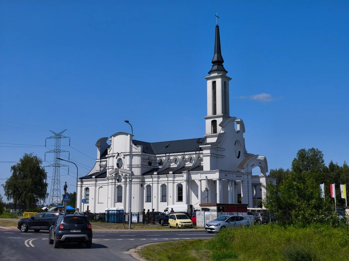 Poświęcenie sanktuarium św. Jana Pawła II w Radzyminie