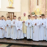 Błogosławieństwo ministrantów słowa Bożego