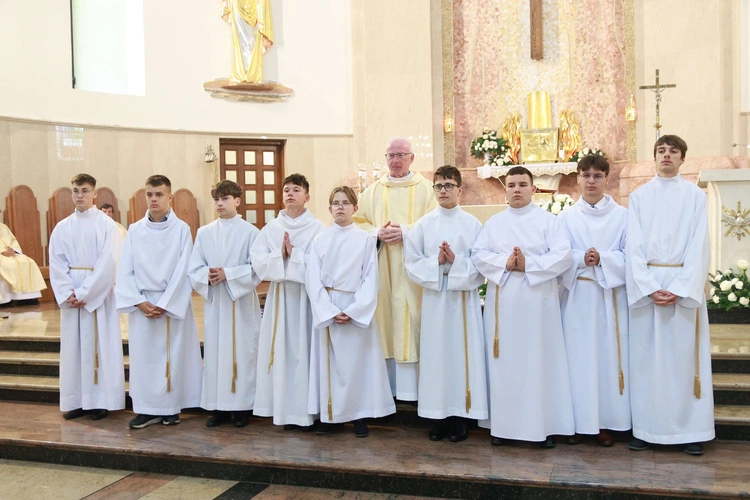 Błogosławieństwo ministrantów słowa Bożego