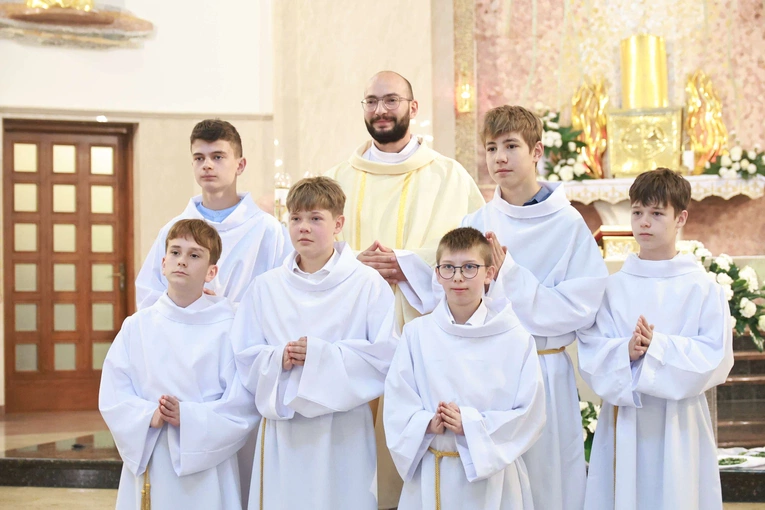 Błogosławieństwo ministrantów słowa Bożego