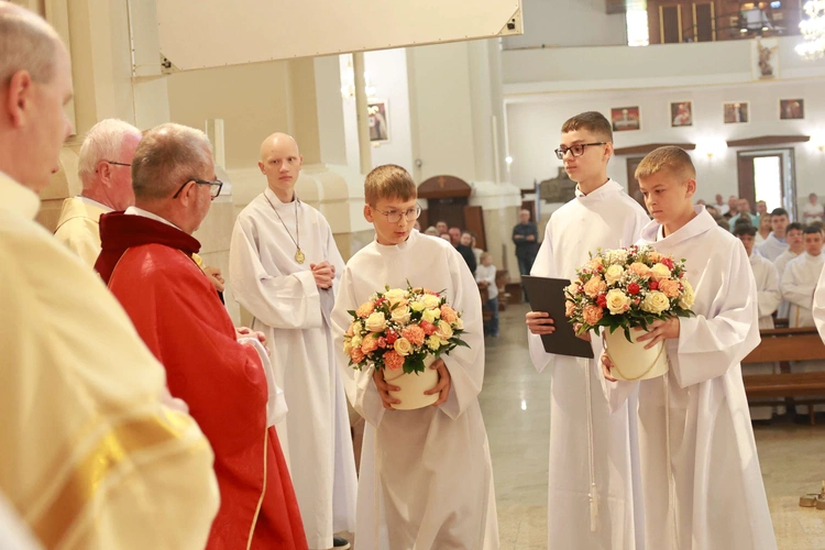 Błogosławieństwo ministrantów słowa Bożego