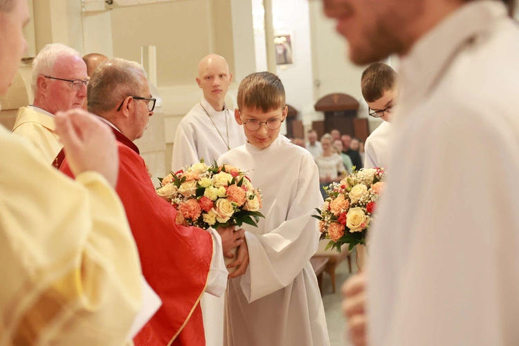 Błogosławieństwo ministrantów słowa Bożego
