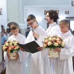Błogosławieństwo ministrantów słowa Bożego