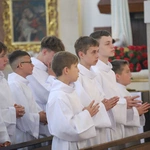 Błogosławieństwo ministrantów słowa Bożego