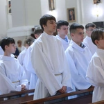 Błogosławieństwo ministrantów słowa Bożego
