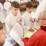 Błogosławieństwo ministrantów słowa Bożego