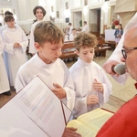Błogosławieństwo ministrantów słowa Bożego