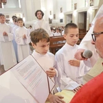 Błogosławieństwo ministrantów słowa Bożego
