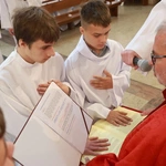 Błogosławieństwo ministrantów słowa Bożego