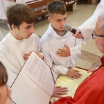 Błogosławieństwo ministrantów słowa Bożego